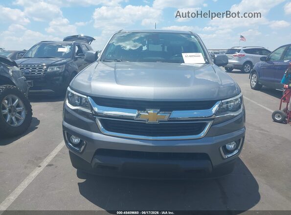 1GCGTCEN6J1151545 2018 CHEVROLET COLORADO Silver ხელსაწყოთა პანელის ხედი