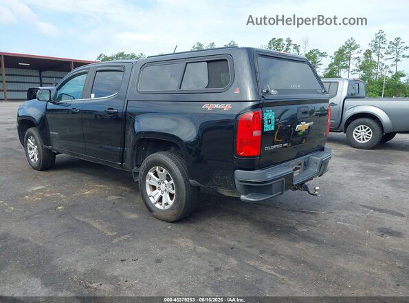 1GCGTCEN7H1259781 2017 CHEVROLET COLORADO Black Rear left