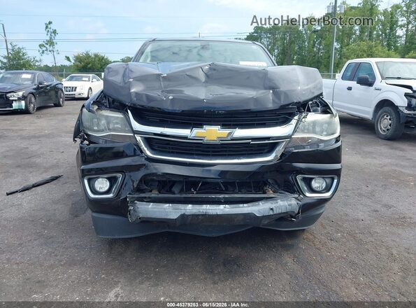 1GCGTCEN7H1259781 2017 CHEVROLET COLORADO Black Front view