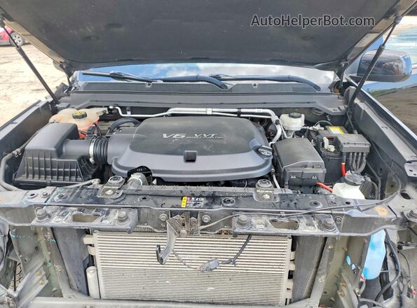 1GCGTCEN7J1292141 2018 CHEVROLET COLORADO Черный Вид задней части салона