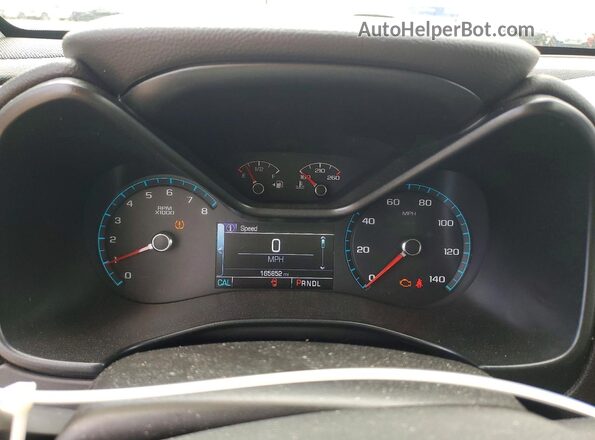 1GCGTCEN7J1292141 2018 CHEVROLET COLORADO Черный Вид щитка приборов