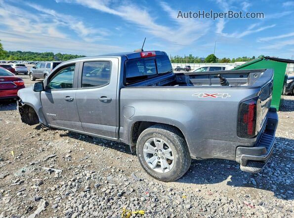 1GCGTCEN7M1292385 2021 CHEVROLET COLORADO Gray Задня ліва чверть