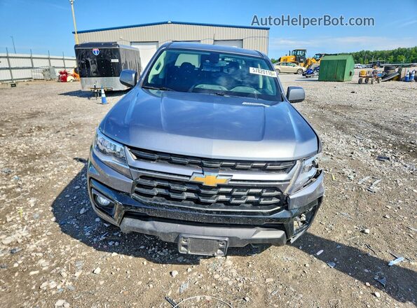1GCGTCEN7M1292385 2021 CHEVROLET COLORADO Gray Вид спереду
