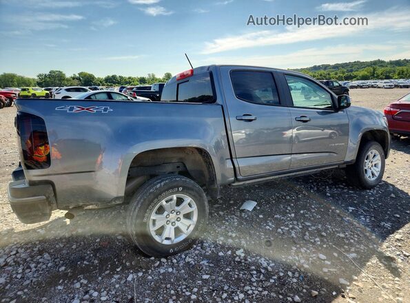 1GCGTCEN7M1292385 2021 CHEVROLET COLORADO Gray Задня права чверть