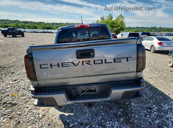 1GCGTCEN7M1292385 2021 CHEVROLET COLORADO Gray Вид ззаду