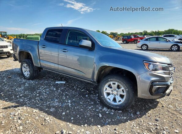 1GCGTCEN7M1292385 2021 CHEVROLET COLORADO Gray Передня права чверть