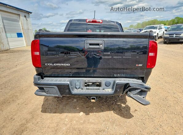 1GCGTCEN8M1223026 2021 CHEVROLET COLORADO Черный Вид сзади