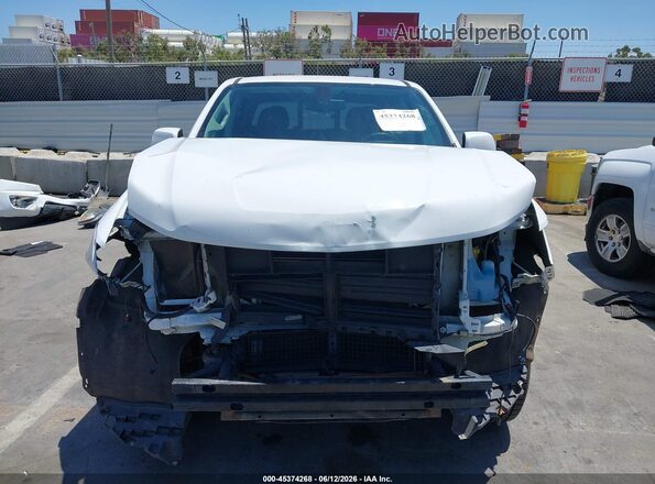 1GCGTCEN9H1246093 2017 CHEVROLET COLORADO White Widok wnętrza z tyłu