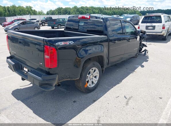 1GCGTCEN9N1330393 2022 CHEVROLET COLORADO Black Trasero derecho