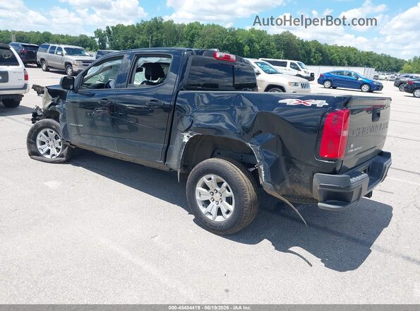 1GCGTCEN9N1330393 2022 CHEVROLET COLORADO Black Trasero izquierdo
