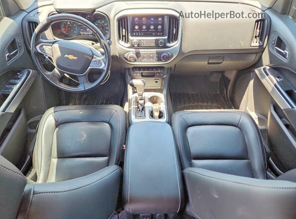 1GCGTCENXM1297905 2021 CHEVROLET COLORADO Blue Вид панелі приладів