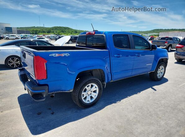 1GCGTCENXM1297905 2021 CHEVROLET COLORADO Blue Задня права чверть