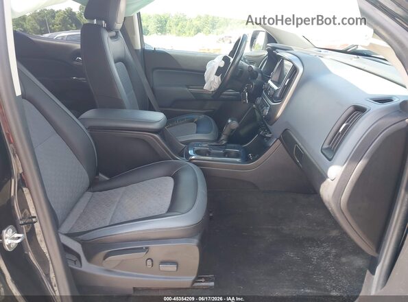 1GCGTDEN0H1148379 2017 CHEVROLET COLORADO Black Widok wnętrza z przodu
