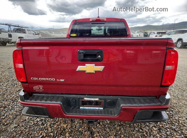 1GCGTDEN0J1214029 2018 CHEVROLET COLORADO Темно-бордовый 