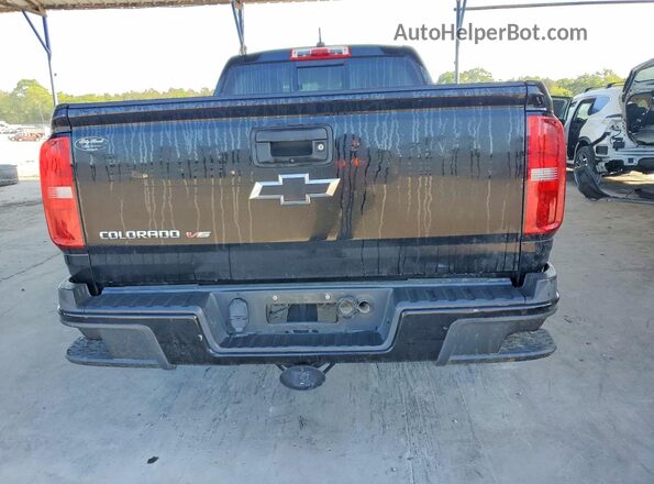 1GCGTDEN0J1306743 2018 CHEVROLET COLORADO Черный Вид сзади