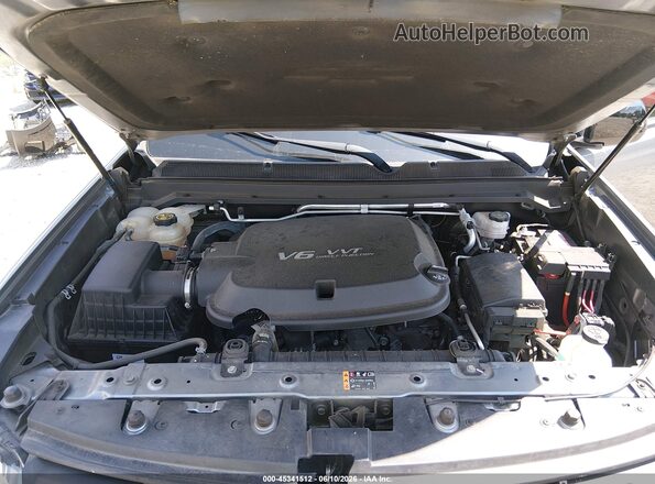 1GCGTDEN0M1279399 2021 CHEVROLET COLORADO Gray Rear view