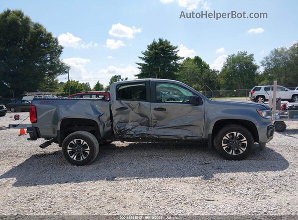 1GCGTDEN0M1279399 2021 CHEVROLET COLORADO Gray Rear interior view