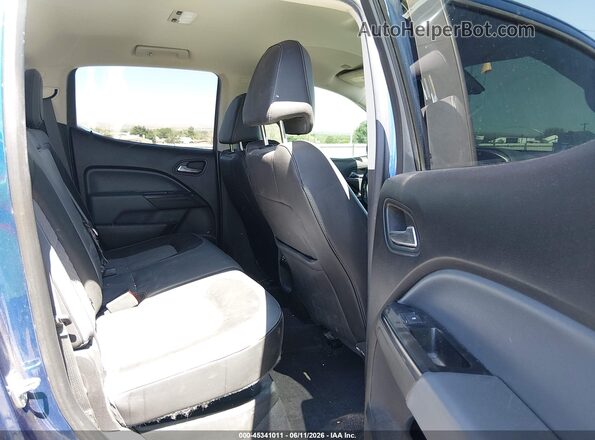 1GCGTDEN1K1127905 2019 CHEVROLET COLORADO Blue Widok naklejki z numerem VIN