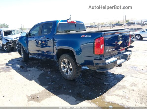 1GCGTDEN1K1127905 2019 CHEVROLET COLORADO Blue Tył lewy