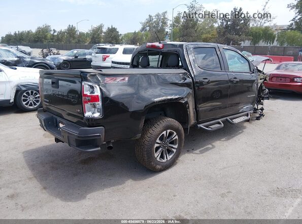 1GCGTDEN1M1186598 2021 CHEVROLET COLORADO Black Հետևի աջ