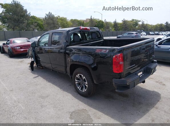 1GCGTDEN1M1186598 2021 CHEVROLET COLORADO Black Հետևի ձախ