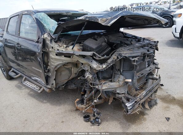 1GCGTDEN1M1186598 2021 CHEVROLET COLORADO Black Սալոնի հետևի տեսք