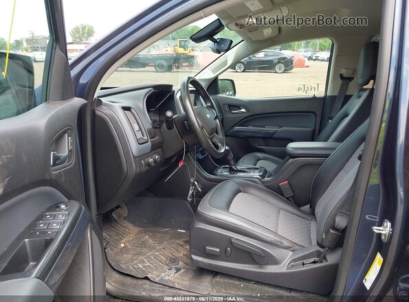 1GCGTDEN2J1238431 2018 CHEVROLET COLORADO Blue Front interior view
