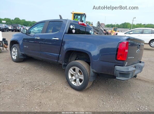 1GCGTDEN2J1238431 2018 CHEVROLET COLORADO Blue Rear left