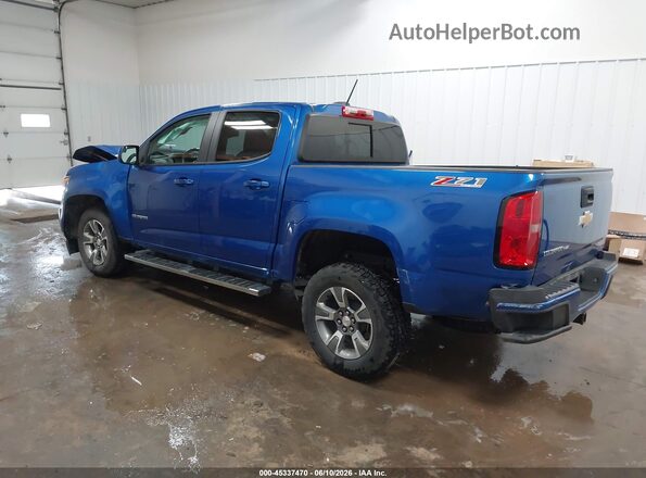 1GCGTDEN2J1323107 2018 CHEVROLET COLORADO Blue Հետևի ձախ