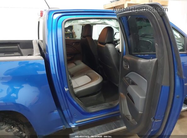 1GCGTDEN2J1323107 2018 CHEVROLET COLORADO Blue VIN կոդի պիտակի տեսք