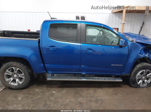1GCGTDEN2J1323107 2018 CHEVROLET COLORADO Blue Սալոնի հետևի տեսք