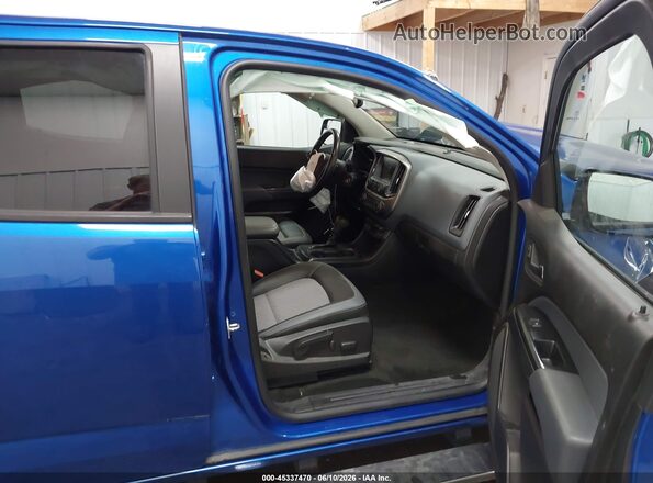 1GCGTDEN2J1323107 2018 CHEVROLET COLORADO Blue Սալոնի դիմացի տեսք