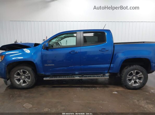 1GCGTDEN2J1323107 2018 CHEVROLET COLORADO Blue Սալոնի 360 աստիճան տեսք