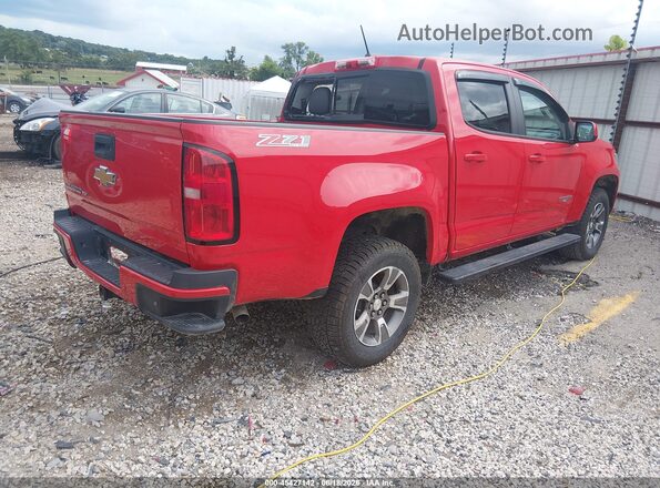 1GCGTDEN2K1135351 2019 CHEVROLET COLORADO Красный Задняя правая четверть