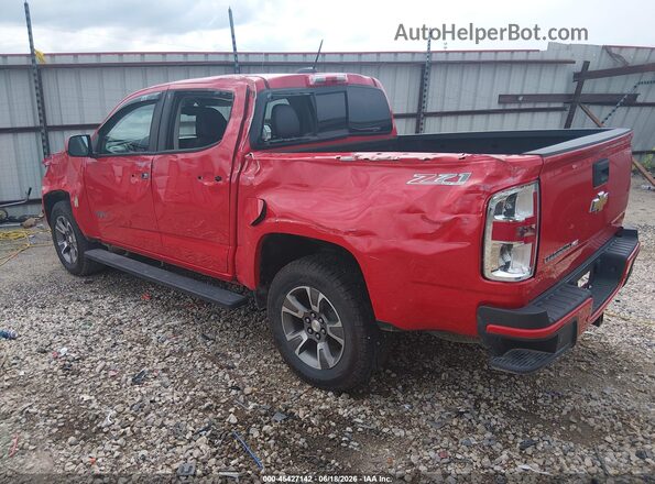 1GCGTDEN2K1135351 2019 CHEVROLET COLORADO Красный Задняя левая четверть