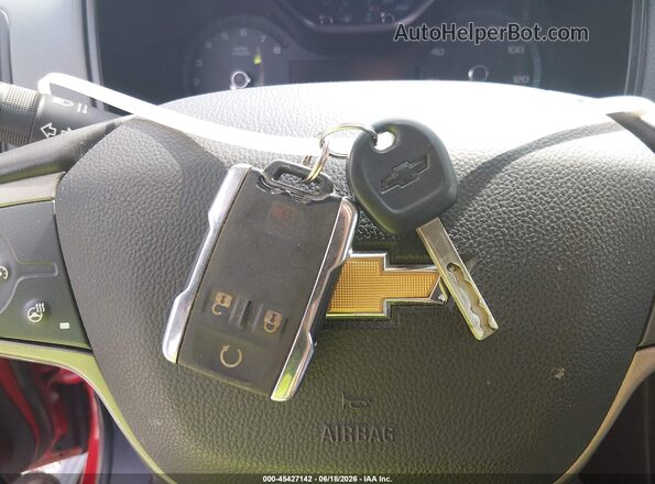 1GCGTDEN2K1135351 2019 CHEVROLET COLORADO Красный Вид панели приборов