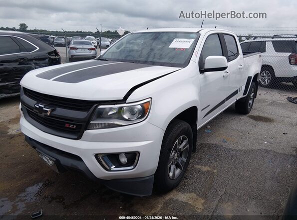 1GCGTDEN2K1256784 2019 CHEVROLET COLORADO Белый Передняя левая четверть