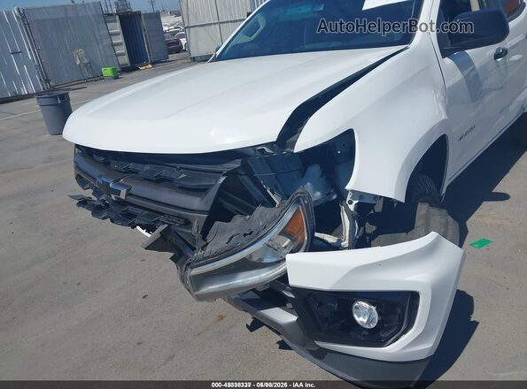 1GCGTDEN2M1281168 2021 CHEVROLET COLORADO White წინა ხედი