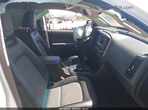 1GCGTDEN2M1281168 2021 CHEVROLET COLORADO White წინა სალონის ხედი