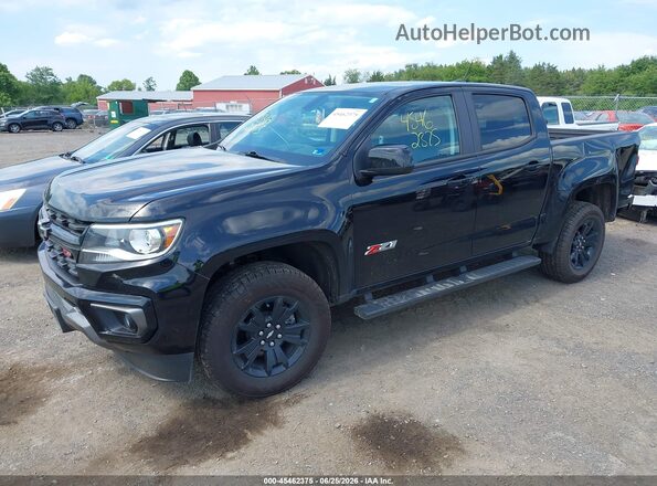 1GCGTDEN2N1313117 2022 CHEVROLET COLORADO Черный Передняя левая четверть