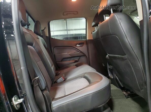 1GCGTDEN3J1130741 2018 CHEVROLET COLORADO Black Widok tylnych siedzeń