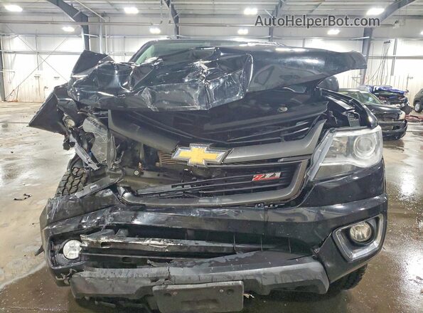 1GCGTDEN3J1130741 2018 CHEVROLET COLORADO Black Widok z przodu