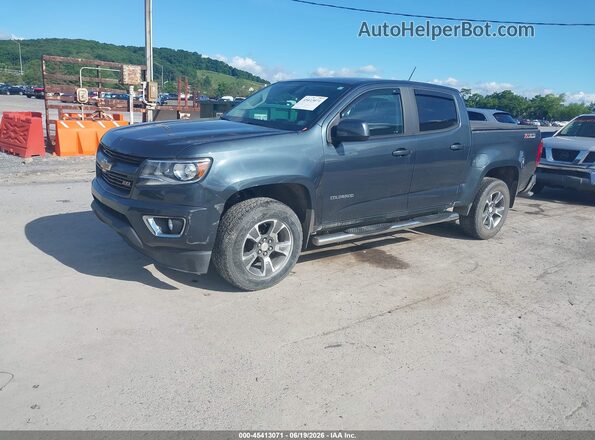 1GCGTDEN3K1140462 2019 CHEVROLET COLORADO Blue Առջևի ձախ երեք քառորդ տեսարան