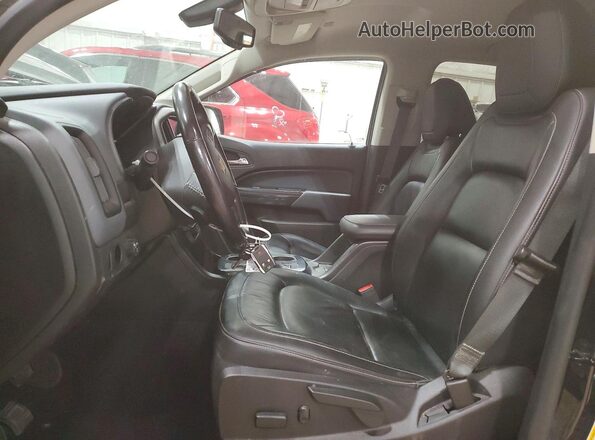 1GCGTDEN3K1179200 2019 CHEVROLET COLORADO Black Widok wnętrza z przodu