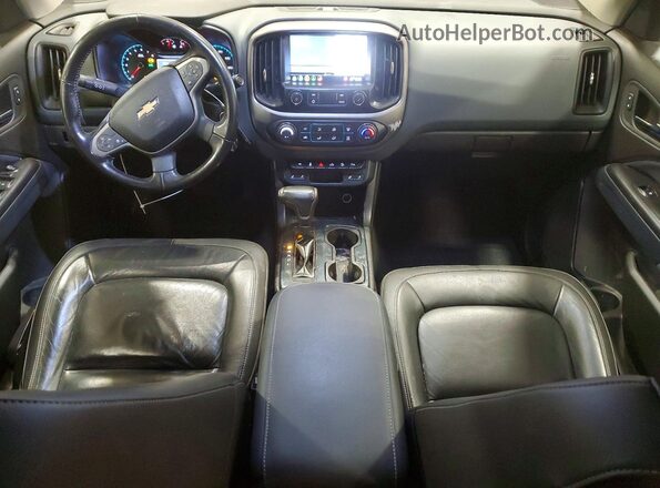 1GCGTDEN3K1179200 2019 CHEVROLET COLORADO Black Widok deski rozdzielczej