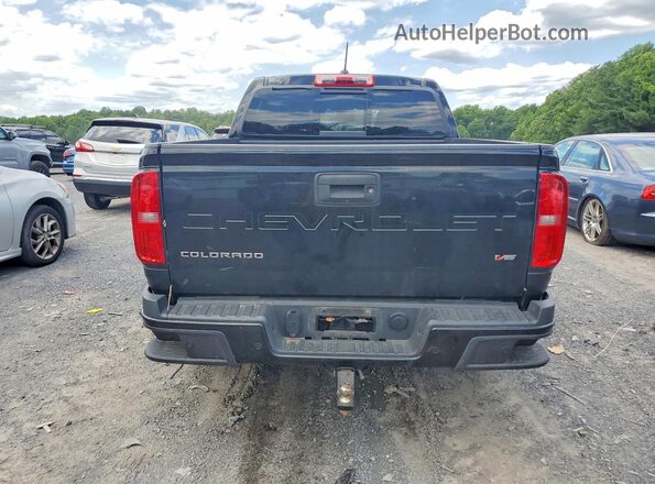 1GCGTDEN3M1240547 2021 CHEVROLET COLORADO Черный Вид сзади