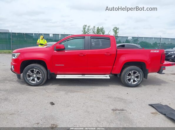 1GCGTDEN4J1183738 2018 CHEVROLET COLORADO Red Սալոնի 360 աստիճան տեսք