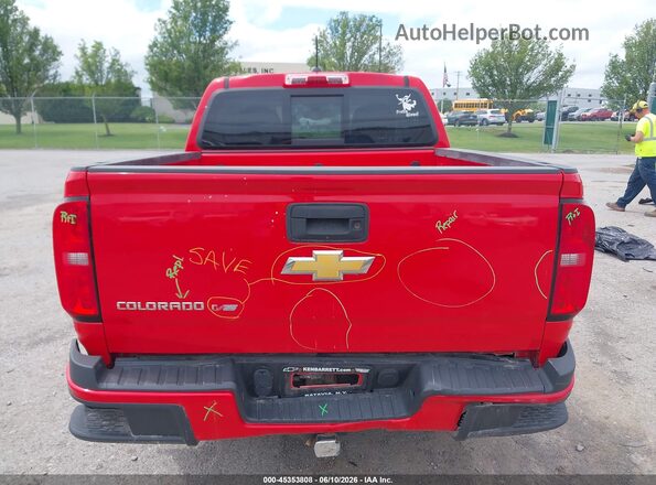 1GCGTDEN4J1183738 2018 CHEVROLET COLORADO Red 