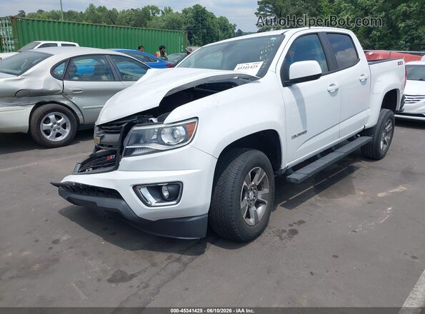 1GCGTDEN4K1313616 2019 CHEVROLET COLORADO White Front left