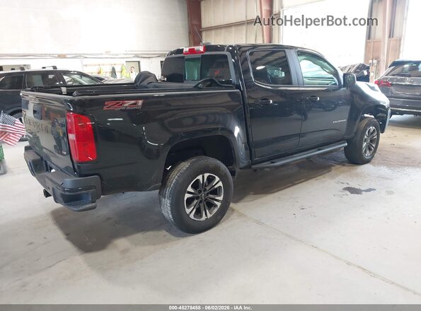 1GCGTDEN4M1103603 2021 CHEVROLET COLORADO Black Rear right